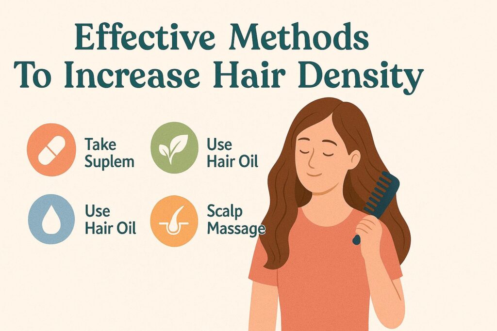 10 Effective Methods To Increase Hair Density