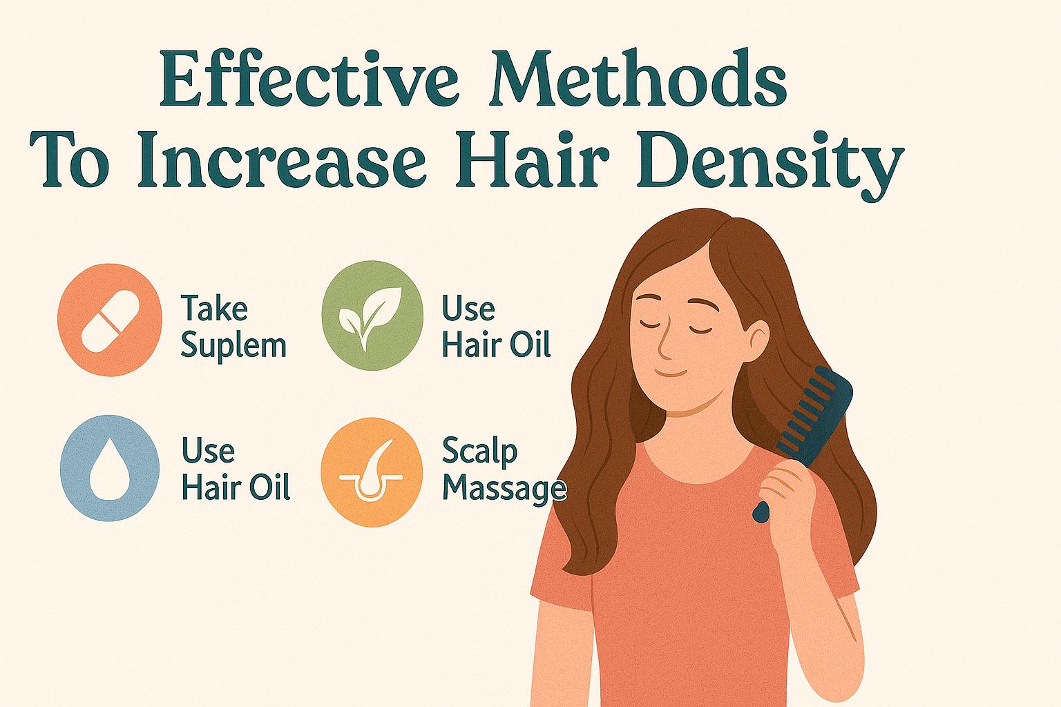 10 Effective Methods To Increase Hair Density