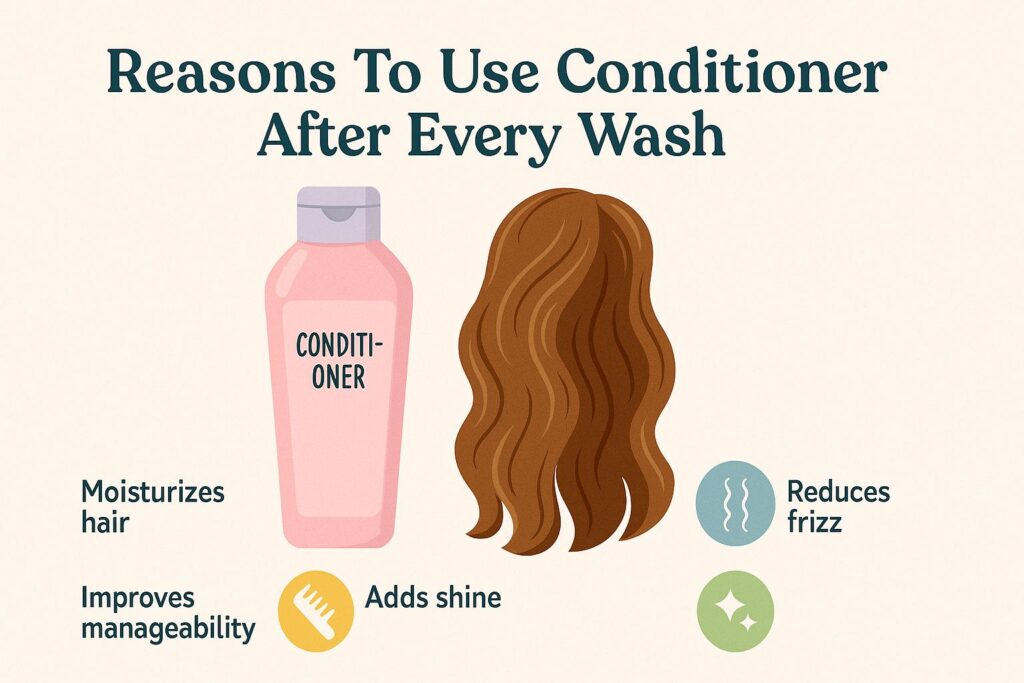 Reasons To Use Conditioner After Every Wash