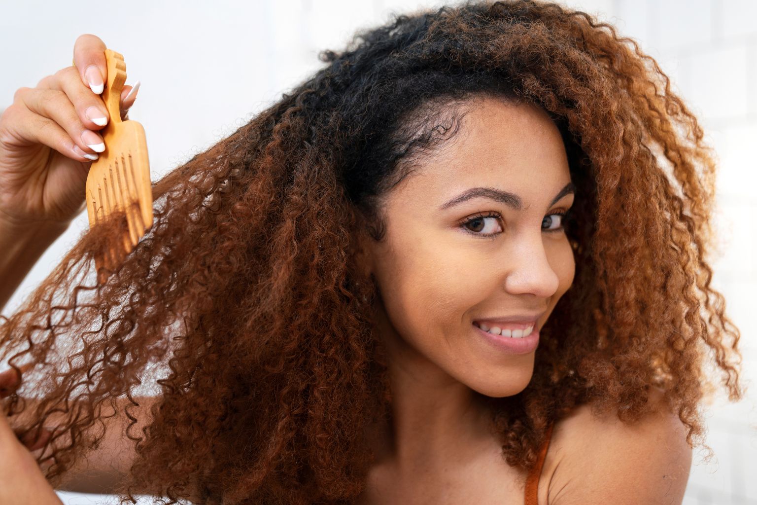 Tips on Brushing Your Curly Hair