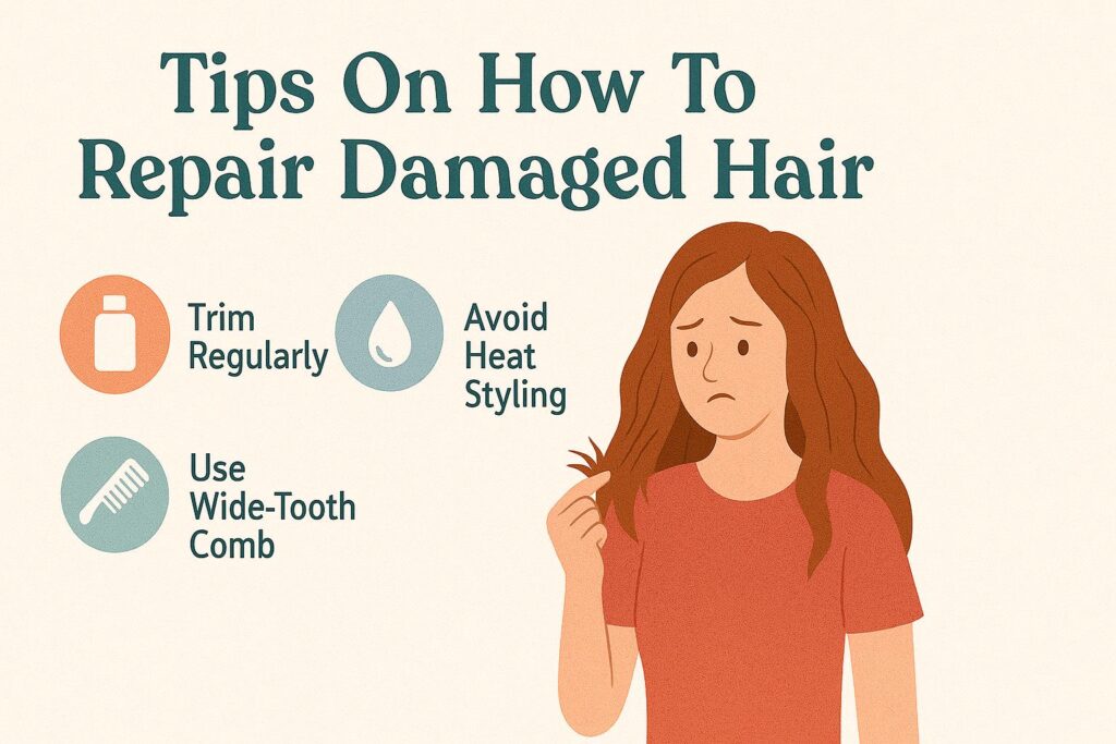 Top 10 Tips On How To Repair Damaged Hair
