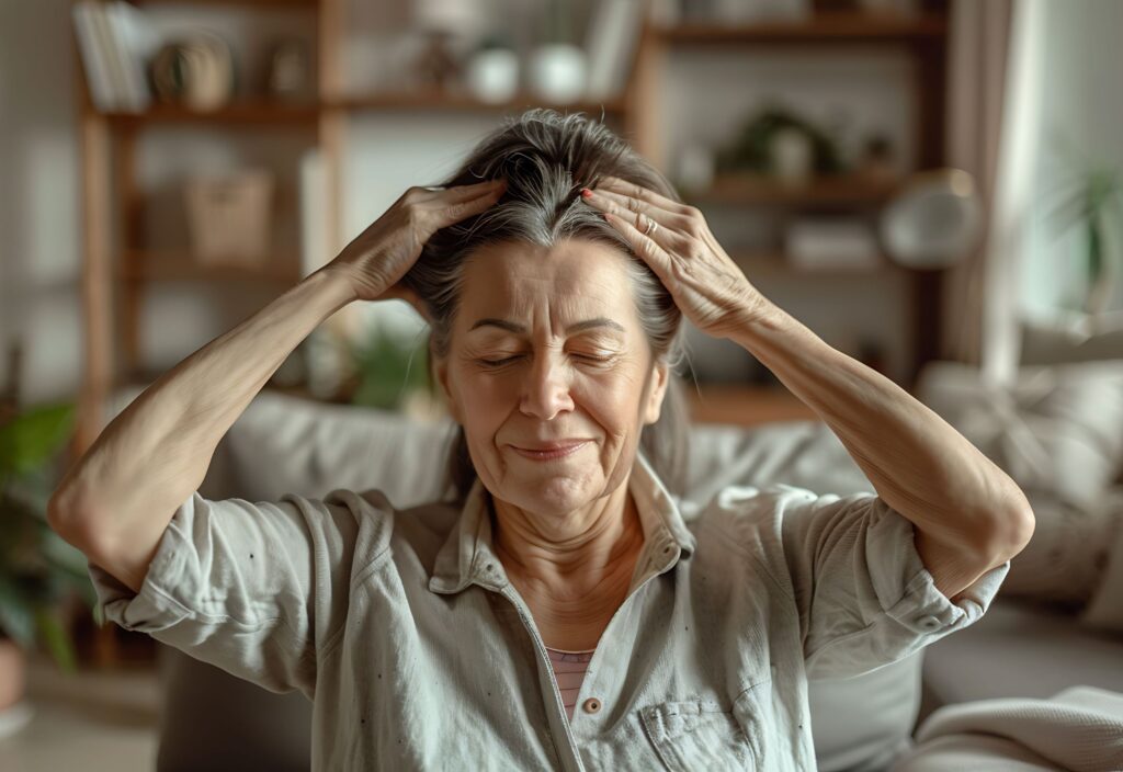 thinning hair after 40