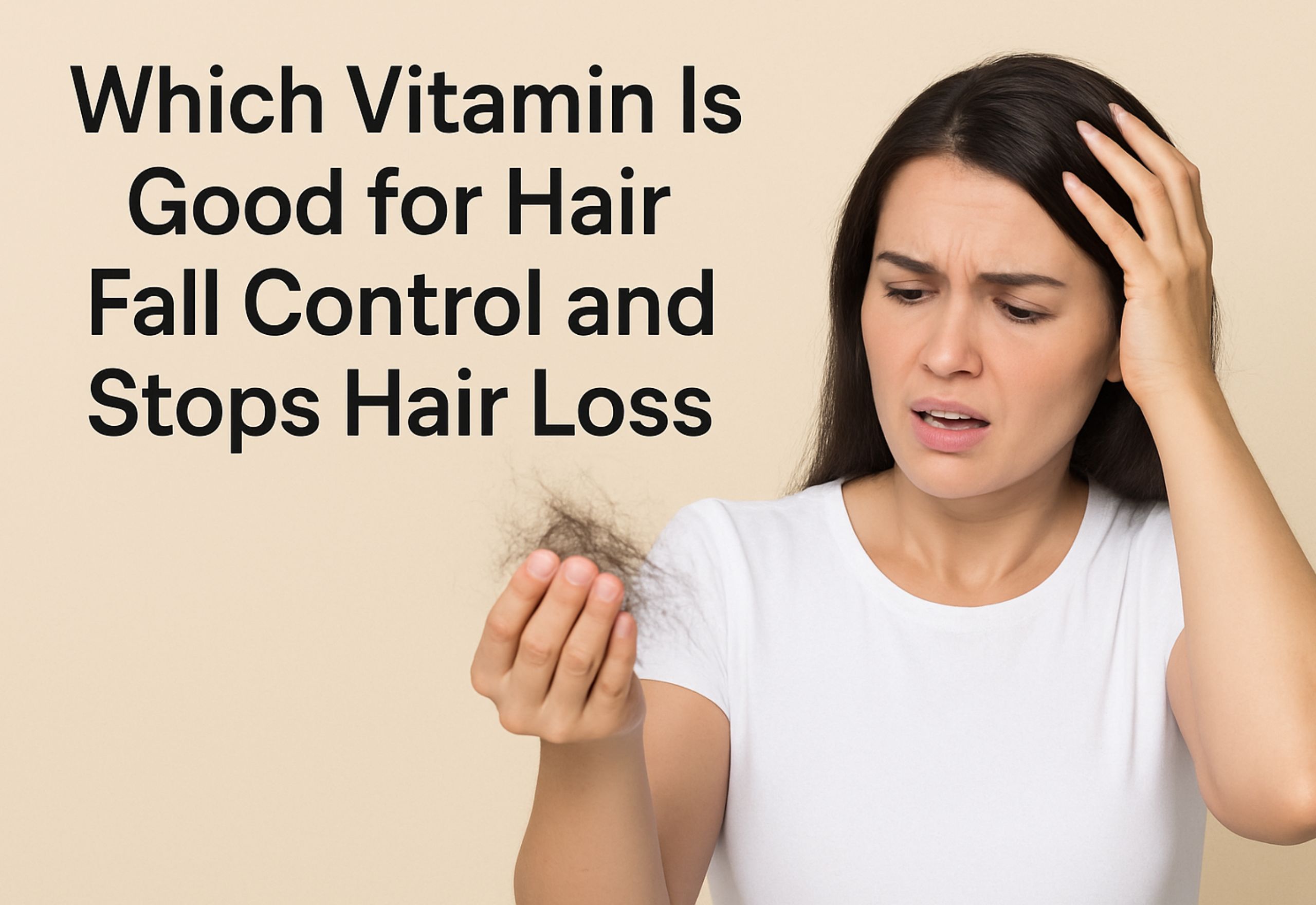 Best vitamins for hair loss