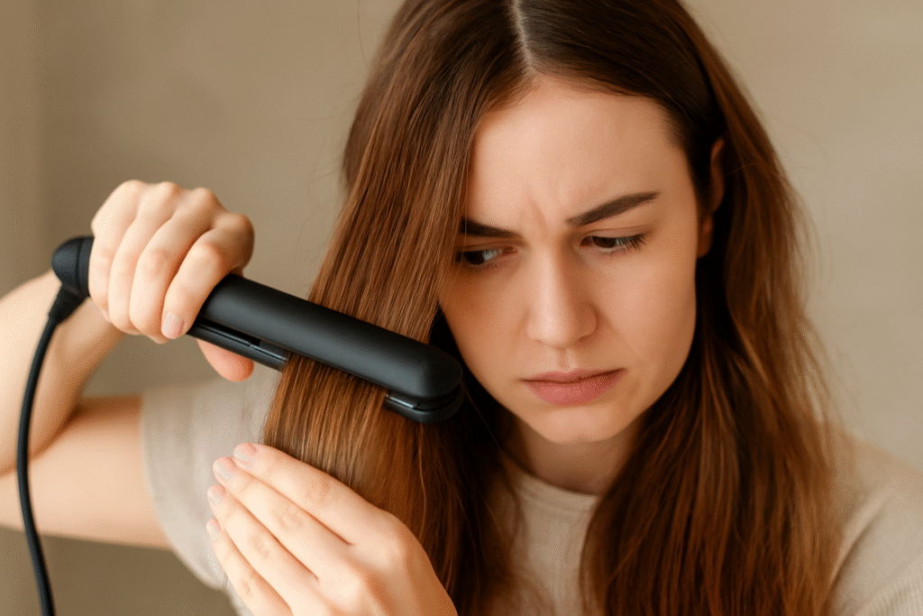 Does Prolonged Heat Styling Cause Hair Thinning